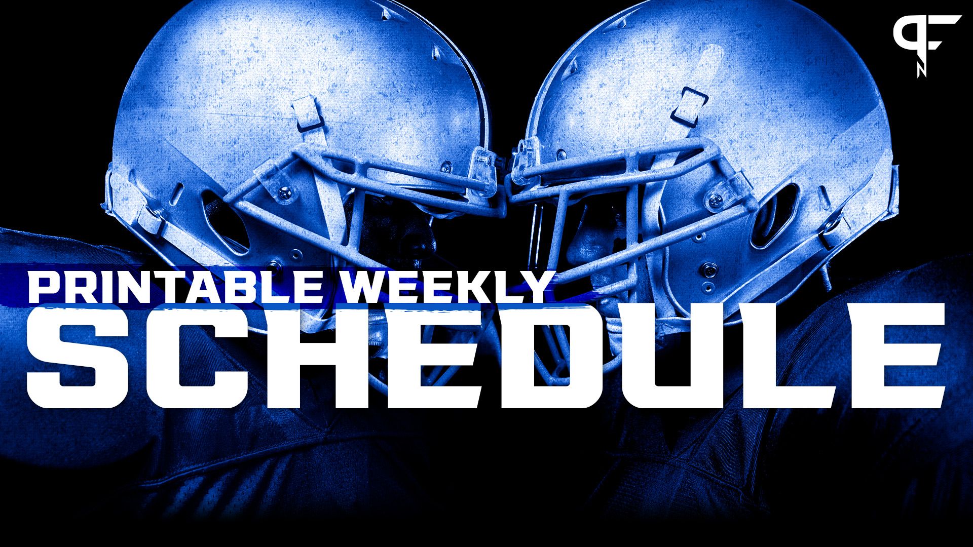 Pro Football Network has a printable version of the 2023 NFL schedule.